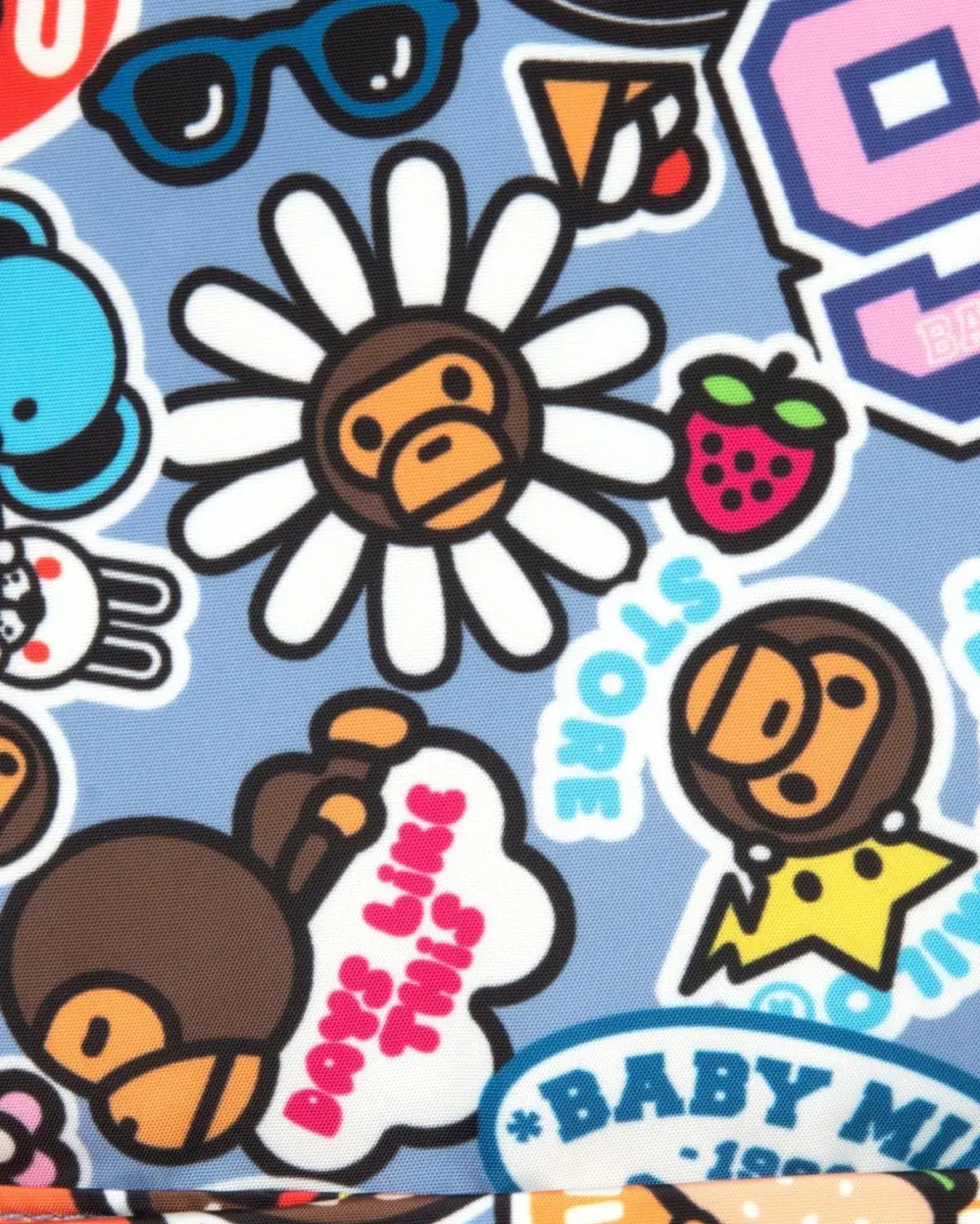 Balo Bape Baby Milo Small Backpack 'Blue' 0MXBGW4278XXR - Ảnh 3