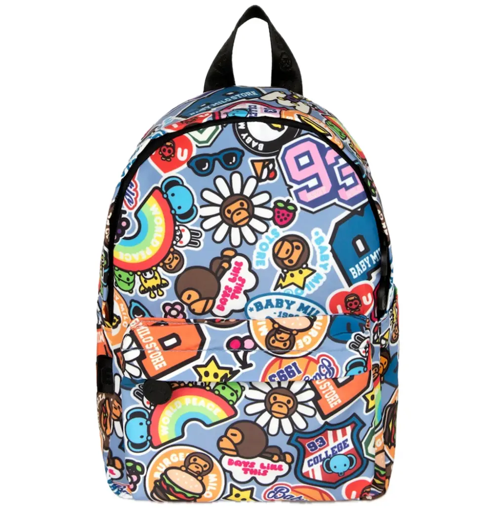 Balo Bape Baby Milo Small Backpack 'Blue' 0MXBGW4278XXR
