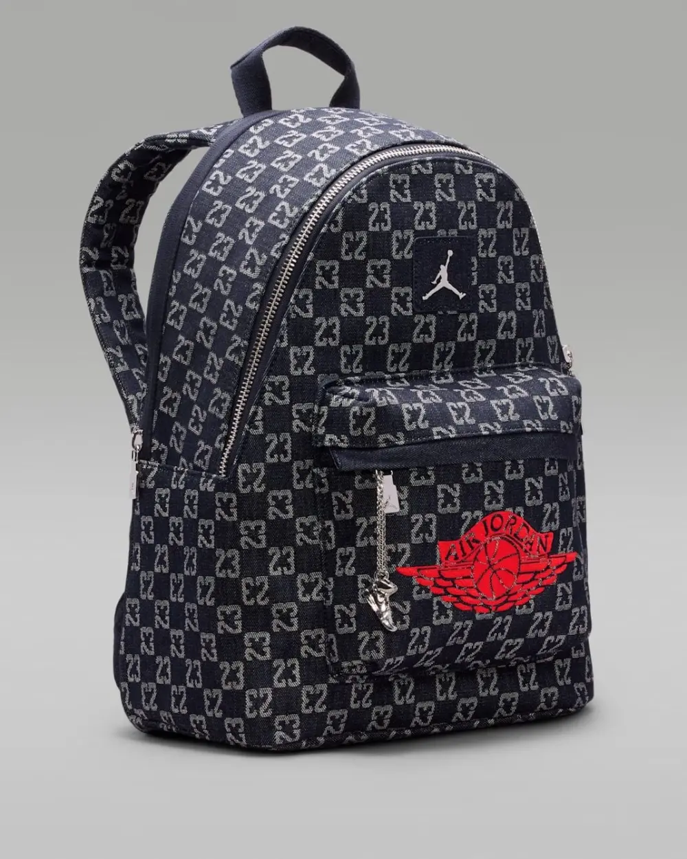 Balo Nike Jordan Monogram Backpack 'Blue' MA9259-BHD - Ảnh 5