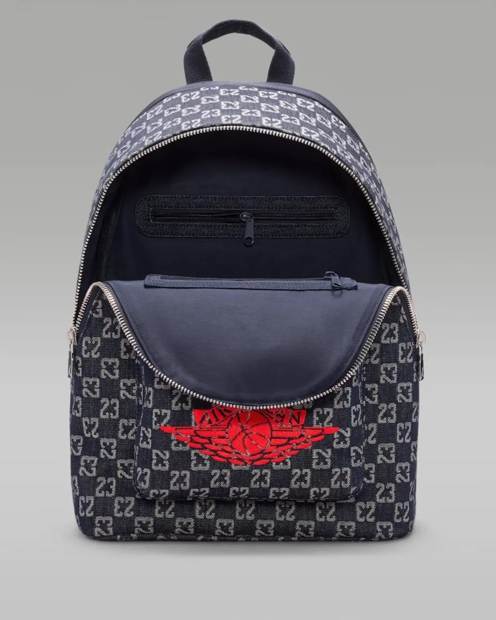 Alternative view of Balo Nike Jordan Monogram Backpack 'Blue' MA9259-BHD