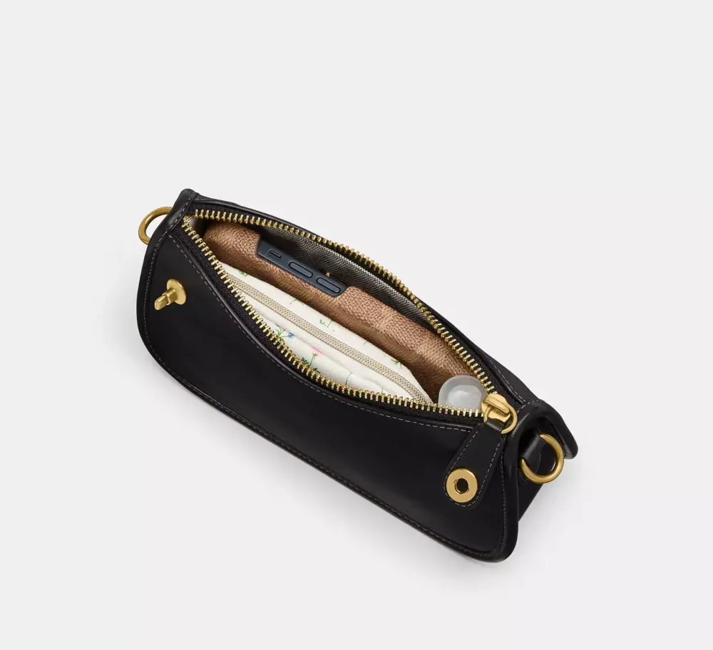 Túi Coach Swinger 20 'Black' C2643-B4BK - Ảnh 3
