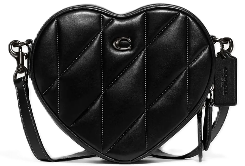 Túi Coach Heart Crossbody Quilting 'Black' CE725-V5BLK