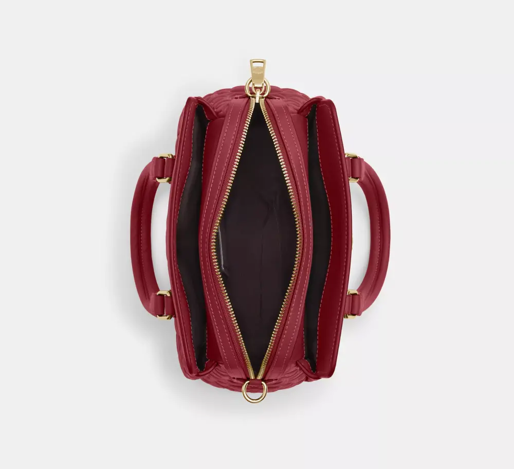 Túi Coach Mini Darcie Carryall Signature 'Cherry' CM050-IMCHE - Ảnh 3