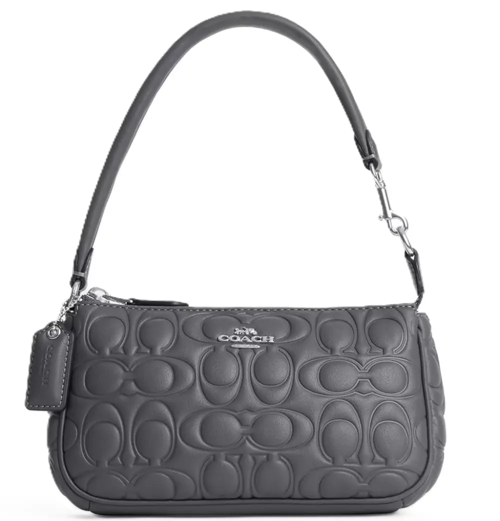 Túi Coach Nolita 19 With Signature 'Industrial Grey' CM239-SVQ9R