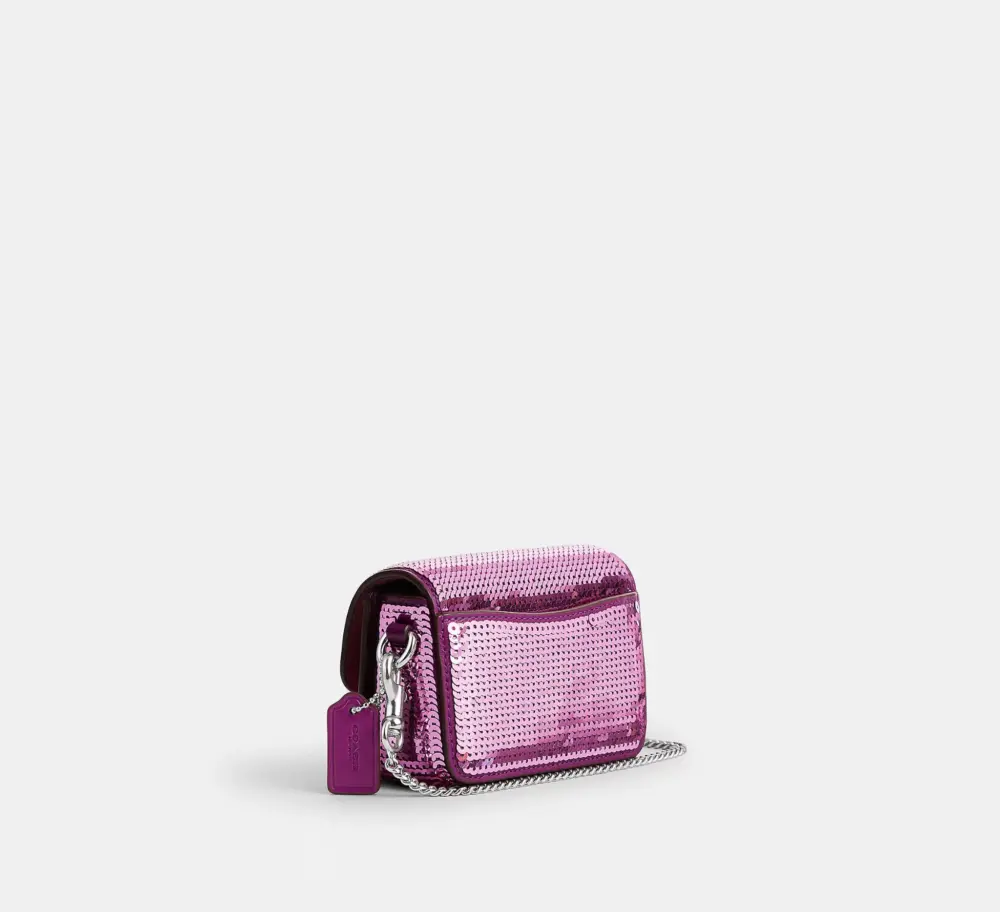 Túi Coach Studio 12 Sequins 'Dark Magenta' CM429-LHOVU - Ảnh 6
