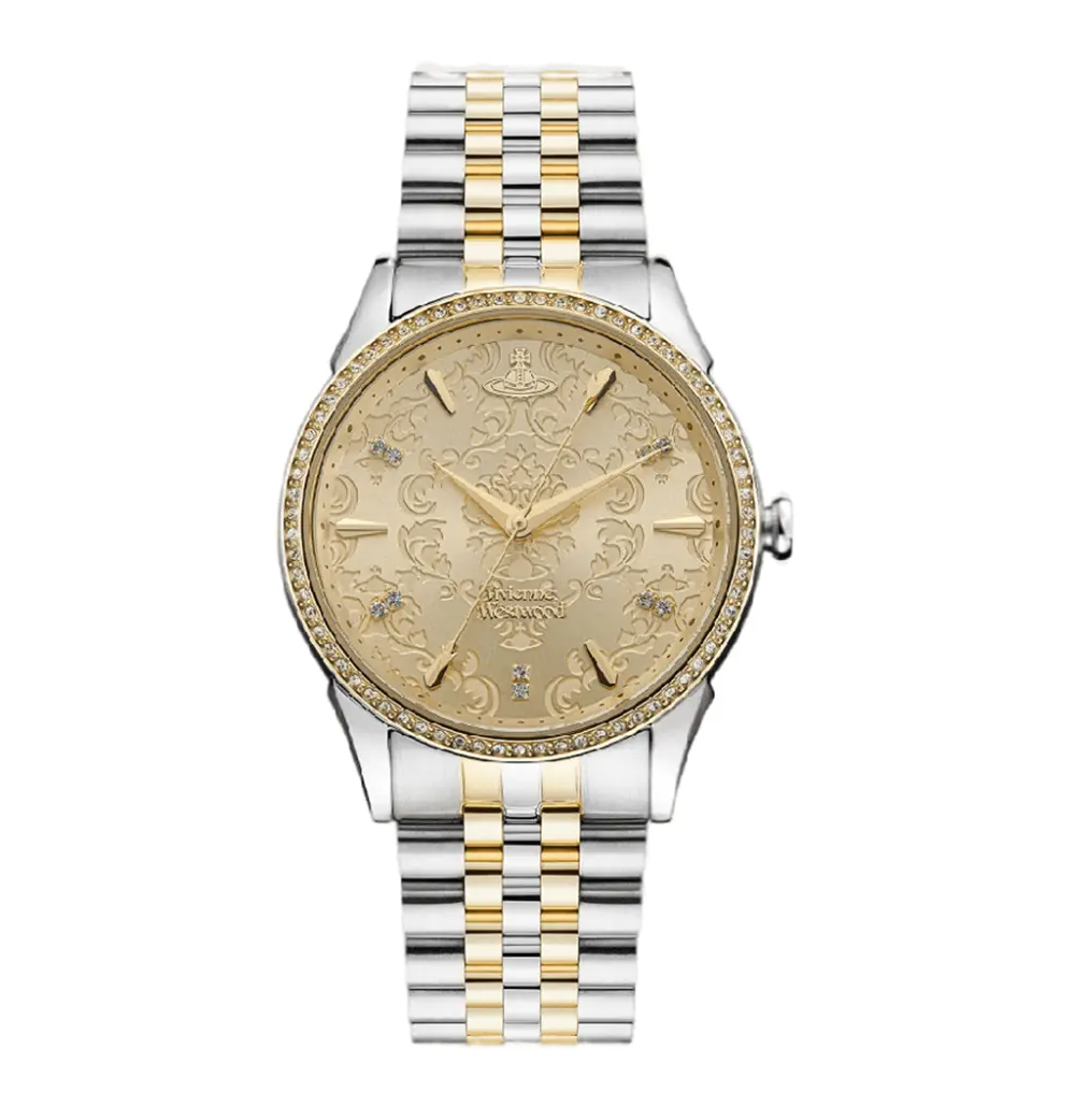 Đồng Hồ Vivienne Westwood Wallace 'Gold Silver' VV208CPSG