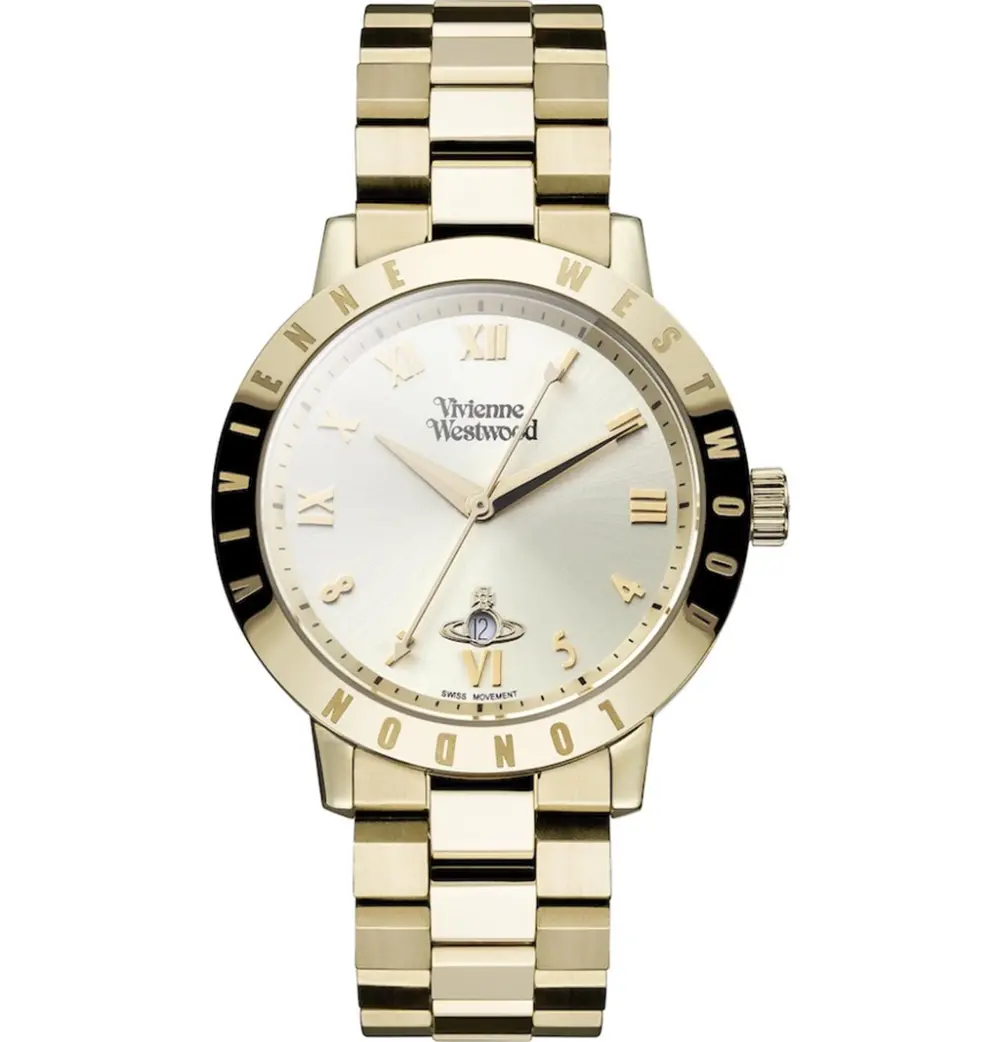 Đồng Hồ Vivienne Westwood Bloomsbury Gold Watch 'Gold' VV152GDGD