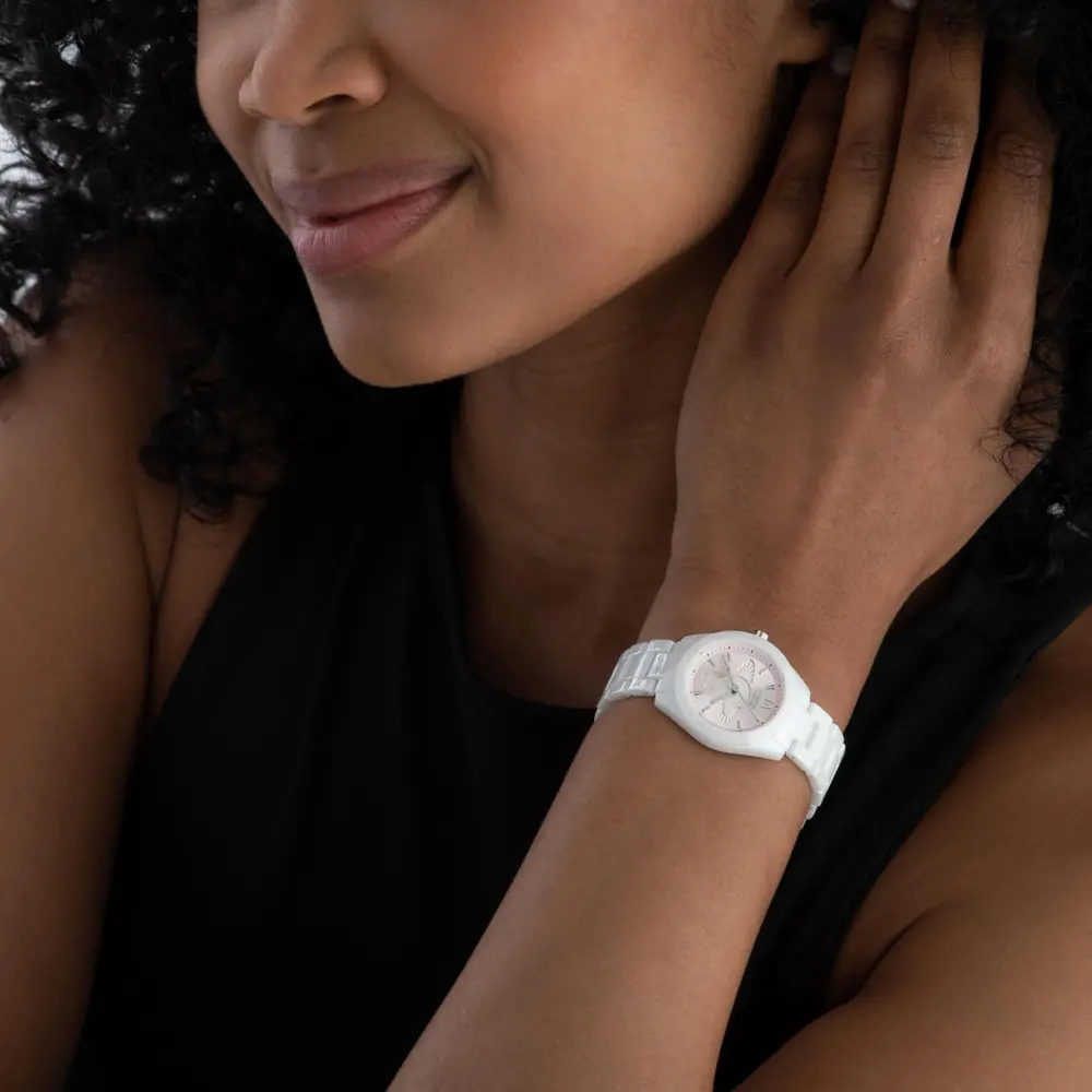 Alternative view of Đồng Hồ Vivienne Westwood Fenchurch Ceramica 'White' VV358LPKWH