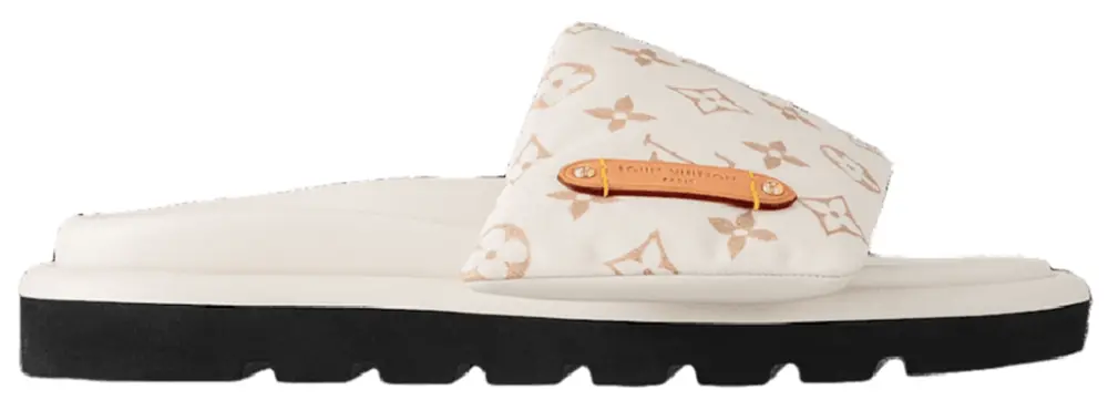 Dép Louis Vuitton Pool Pillow Flat Comfort Mules 'Beige' 1ACJZA