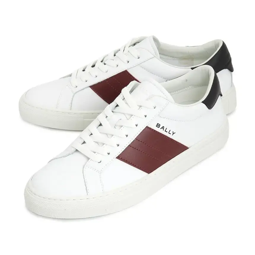 Giày Bally Leather Sneaker ‘White’ 6313271 - Ảnh 3