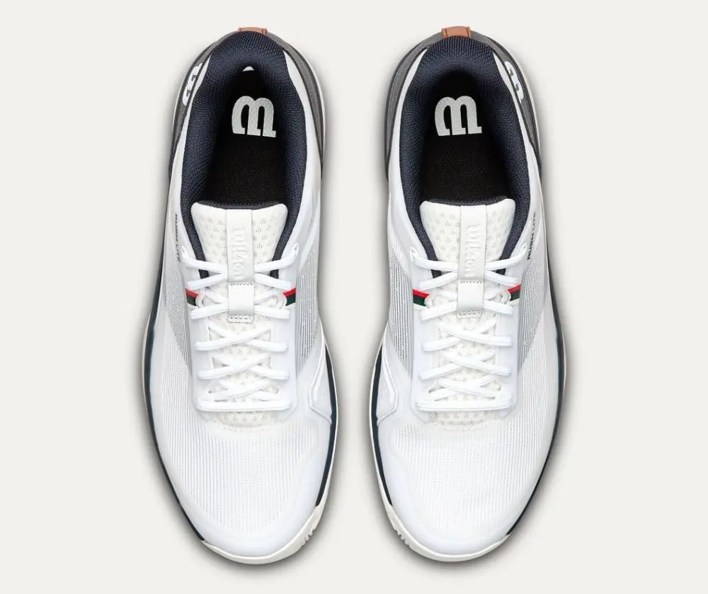 Giày Wilson Rush Lite 5 Tennis Shoe ‘White Navy’ WRS00953 - Ảnh 4