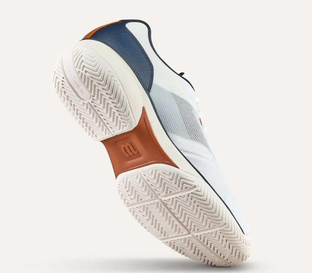 Giày Wilson Rush Lite 5 Tennis Shoe ‘White Navy’ WRS00953 - Ảnh 3