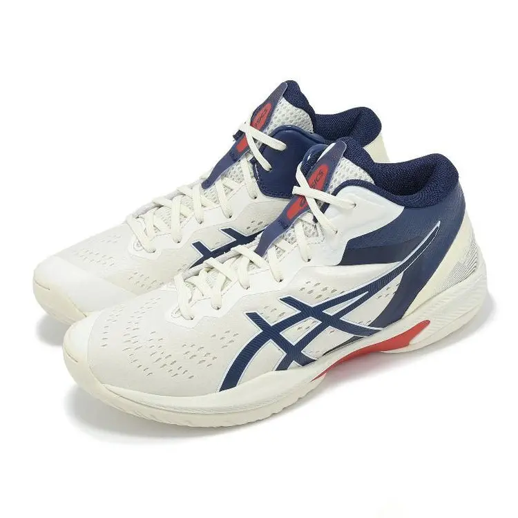 Giày ASICS-Gel-Hoop V16 S 'White Blue' 1063A102-100 - Ảnh 4