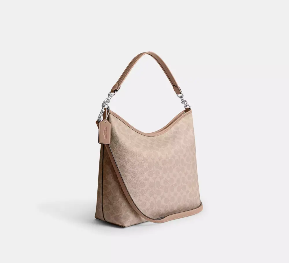 Túi Coach Laurel 'Silver' CY685-SVPWH - Ảnh 5