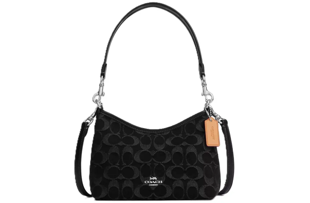 Túi Coach Laurel Shoulder 'BLACK' CCZ41-SVBK
