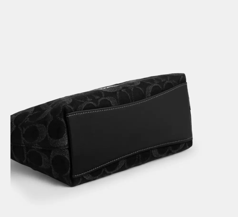 Alternative view of Túi Coach Laurel Shoulder 'BLACK' CCZ41-SVBK