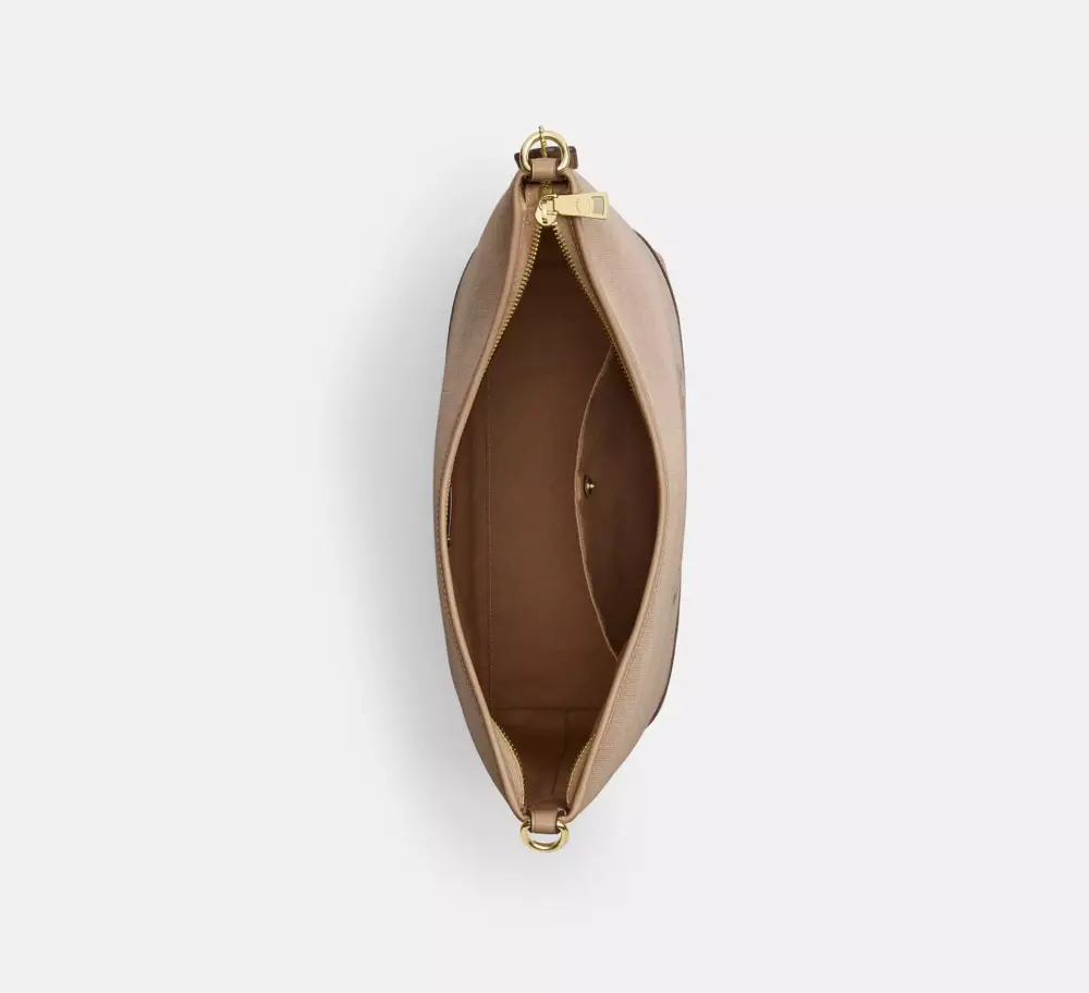 Alternative view of Túi Coach Laurel Shoulder 'Gold' CAK92-IMLG6