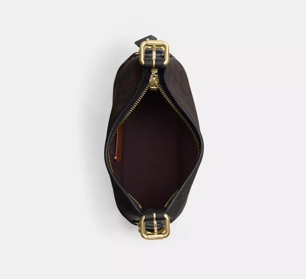Túi Coach Laurel Shoulder 22 'Black' CFP26-IMXAQ - Ảnh 3