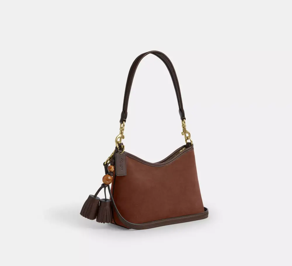 Túi Coach Laurel Shoulder 'Maple' CCF14-IMYEF - Ảnh 6