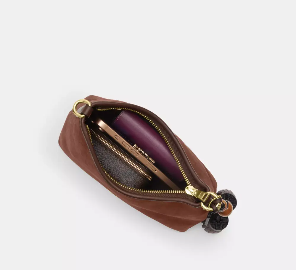 Túi Coach Laurel Shoulder 'Maple' CCF14-IMYEF - Ảnh 5