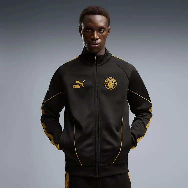 Áo Puma Manchester City KING Anthem 'Black-Archive Gold' 786296-32 - Ảnh 4