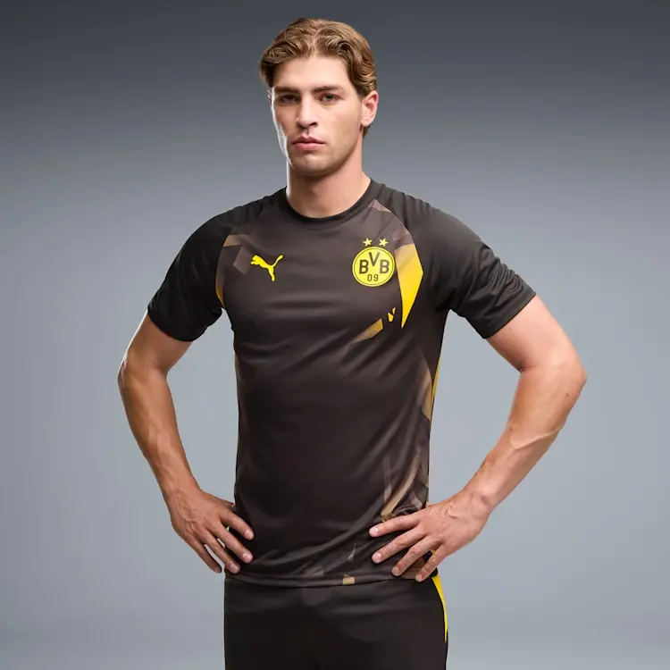 Áo Puma Borussia Dortmund 'Black-Faster Yellow' 786343-07 - Ảnh 4