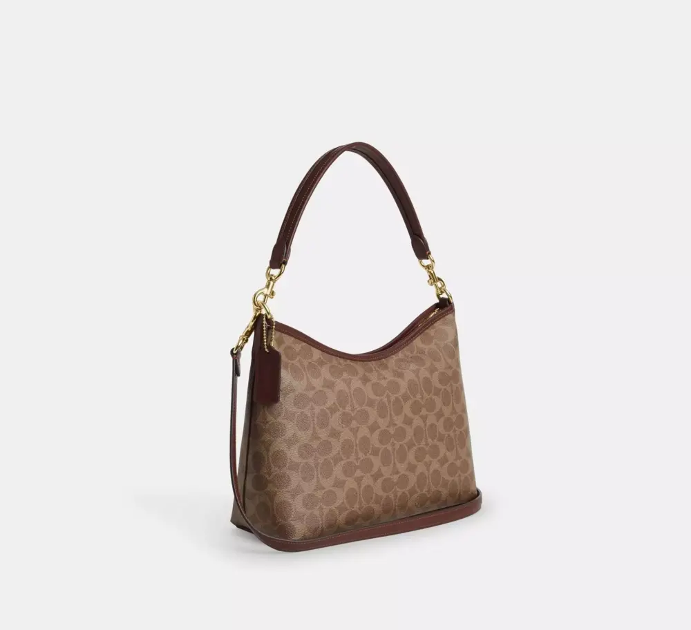 Túi Coach Laurel Shoulder Bag 'Tan' CV975-IMXHE - Ảnh 4