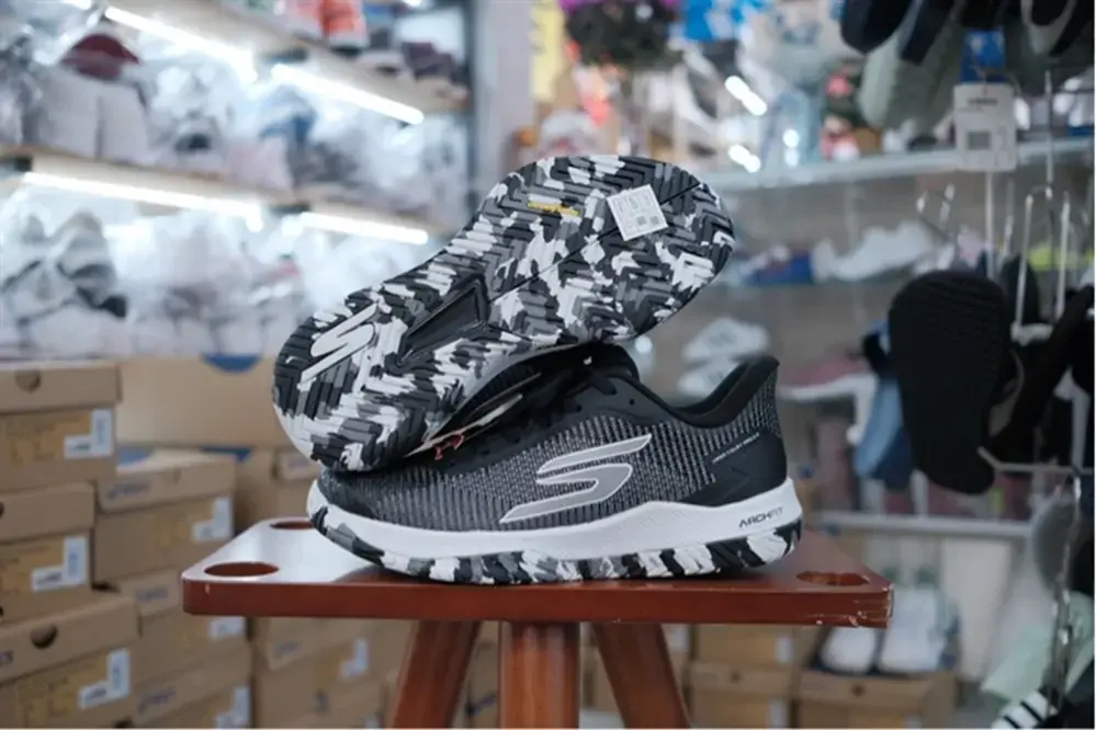 Giày Skechers Viper Court Pro 2.0 ‘Black White’ 172109-BKW - Ảnh 5