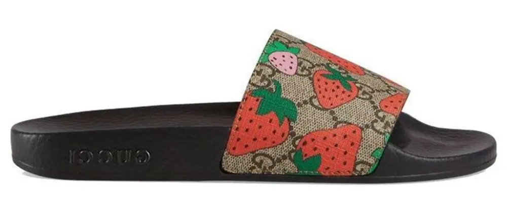 Dép Gucci Slide 'Strawberry' 408508-G2200-8919