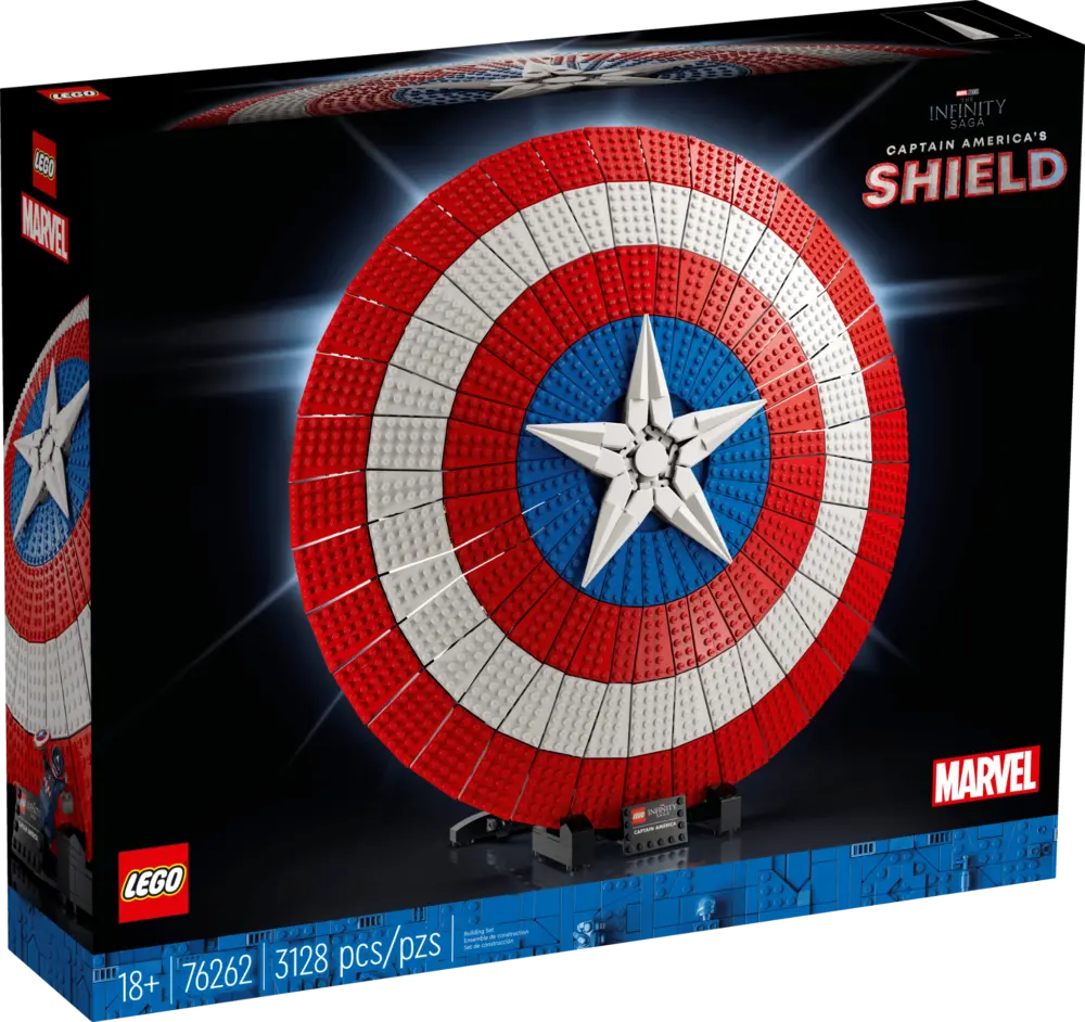 Alternative view of Mô Hình Lego Captain America's Shield 76262