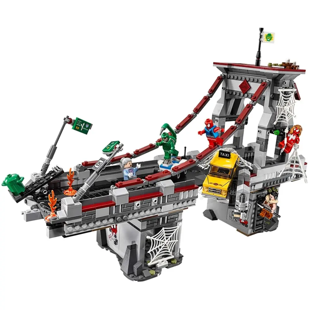 Alternative view of Mô Hình Lego Spider-Man™: Web Warriors Ultimate Bridge Battle 76057