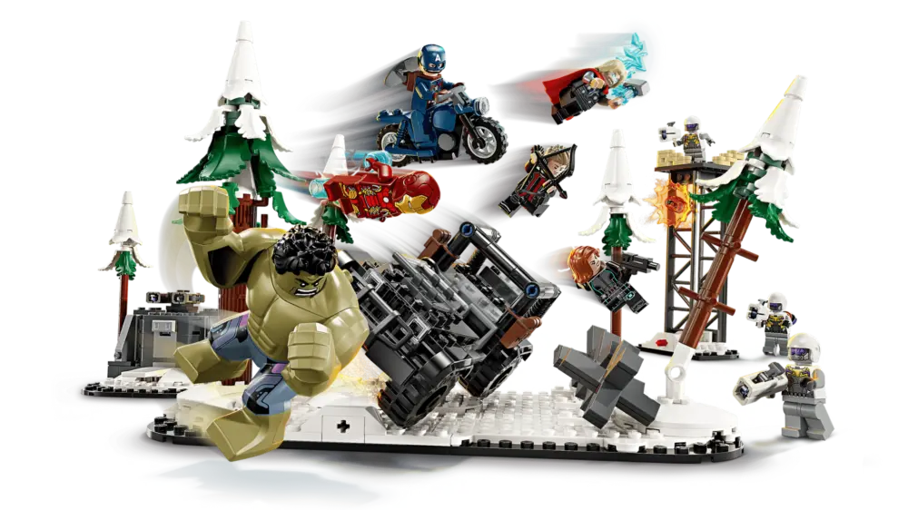Alternative view of Mô Hình Lego The Avengers Assemble: Age of Ultron 76291