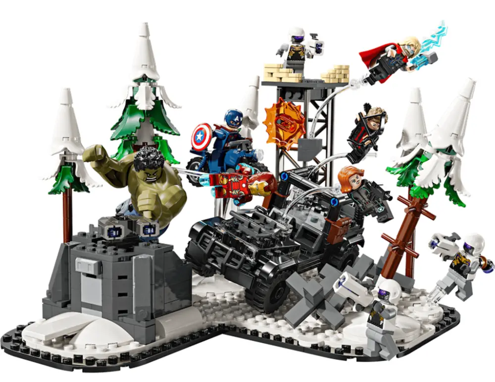 Mô Hình Lego The Avengers Assemble: Age of Ultron 76291