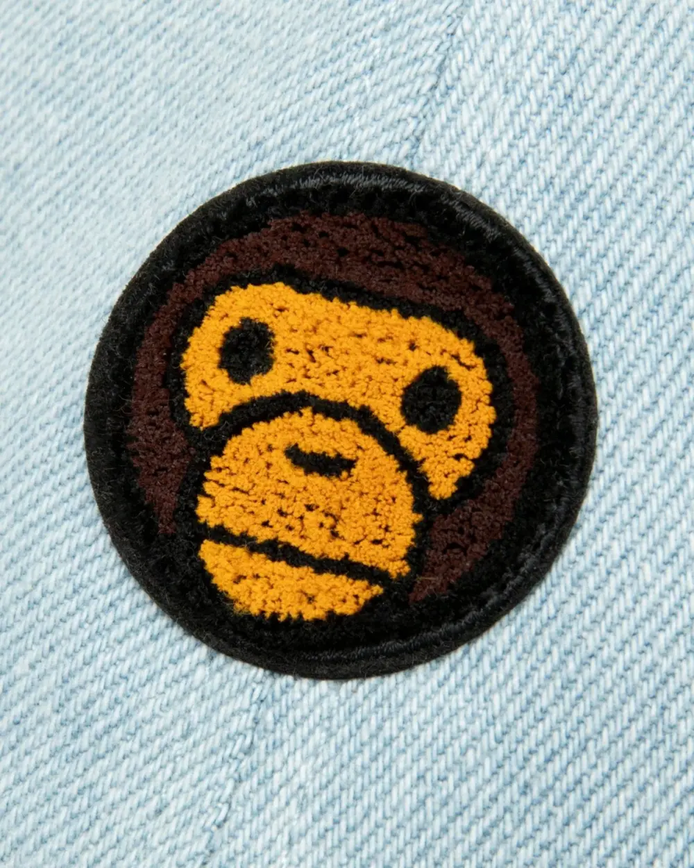Alternative view of Mũ Bape Baby Milo Embroidered Cap 'Blue' 0MXCPW4570XXR