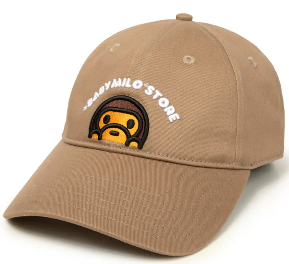 Mũ Bape Baby Milo Embroidered Cap 'Brown' 0MXCPW4568XXR