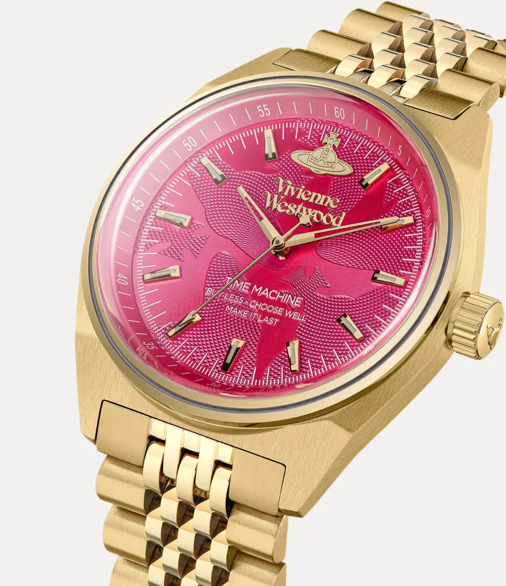 Đồng Hồ Vivienne Westwood Sydenham 'Gold Pink' VV251RRGD - Ảnh 4