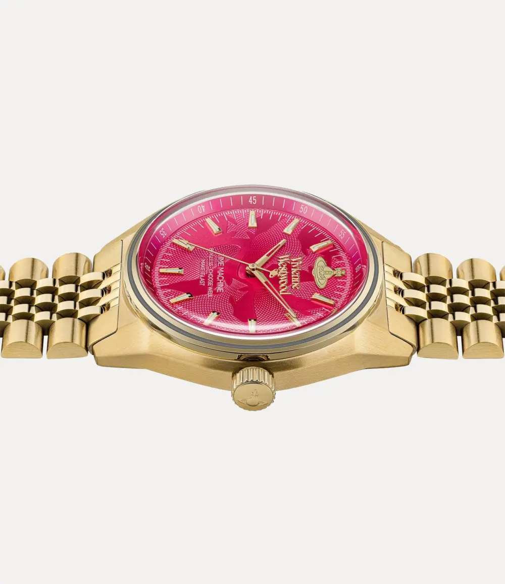 Đồng Hồ Vivienne Westwood Sydenham 'Gold Pink' VV251RRGD - Ảnh 5