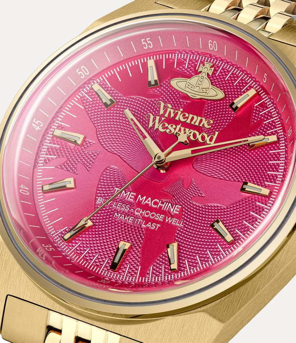 Đồng Hồ Vivienne Westwood Sydenham 'Gold Pink' VV251RRGD - Ảnh 6