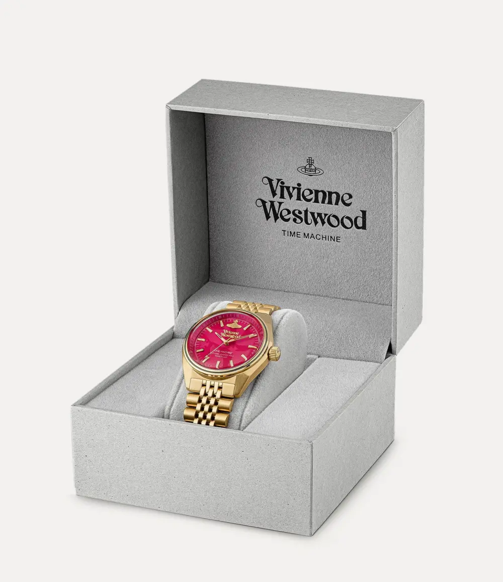 Đồng Hồ Vivienne Westwood Sydenham 'Gold Pink' VV251RRGD - Ảnh 8