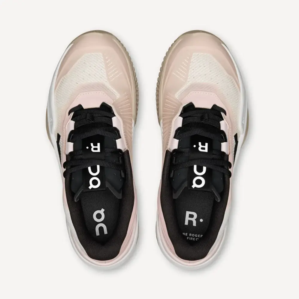 Giày On The Roger Pro Fire Clay Court ‘Doe White’ 3WF30591088 - Ảnh 4