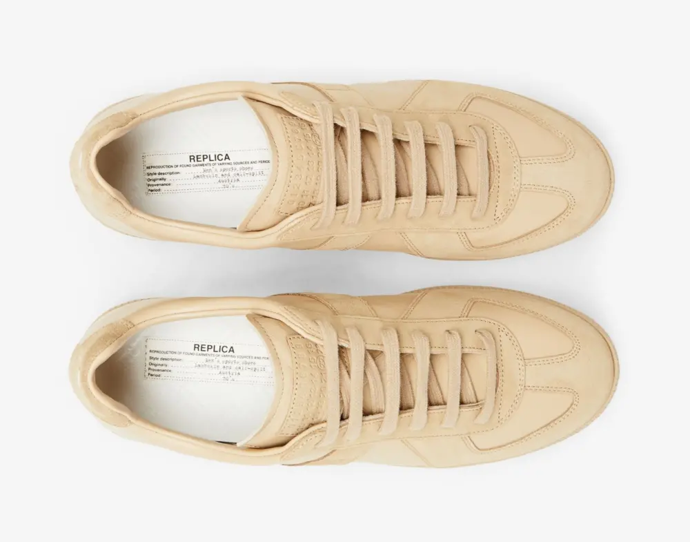Alternative view of Giày Maison Margiela Calfskin ‘Beige’ S57WS0236- P1897- H9143