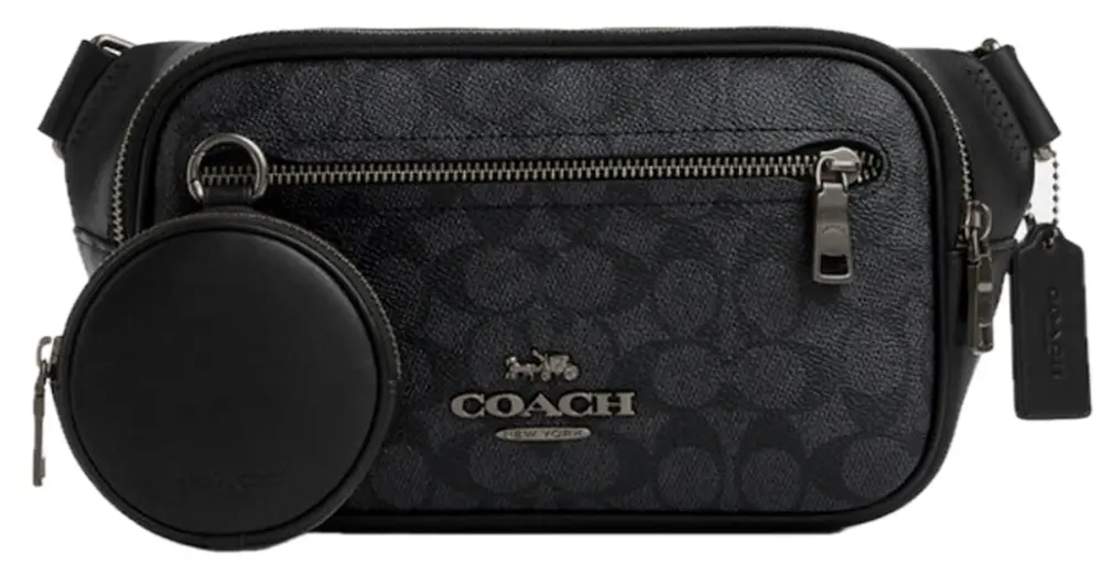Túi Coach Elias Belt Bag 'Black' CZ400-QBMI5