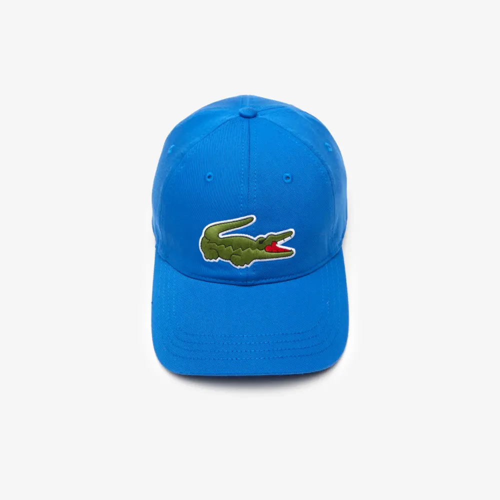 Mũ Lacoste Organic Cotton Twill ‘Blue’ RK9871-53G-KXB - Ảnh 3