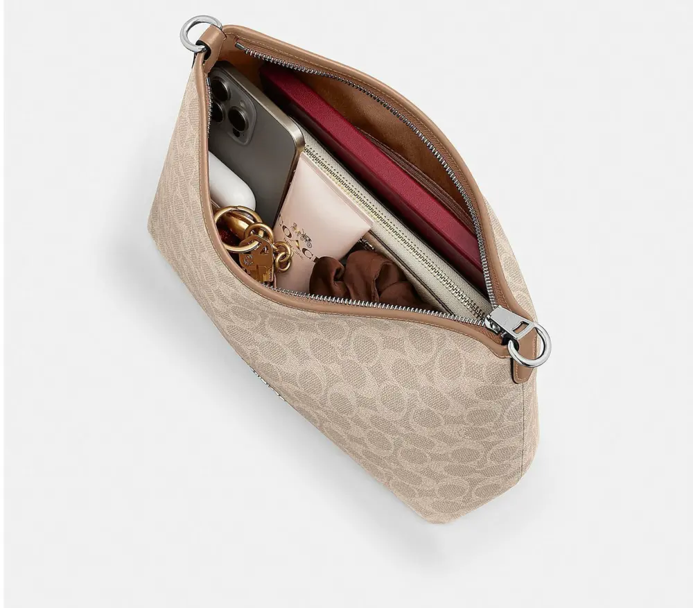 Alternative view of Túi Coach Laurel 31 Crossbody Shoulder Bag ‘Beige’ CEY95-SVPWH