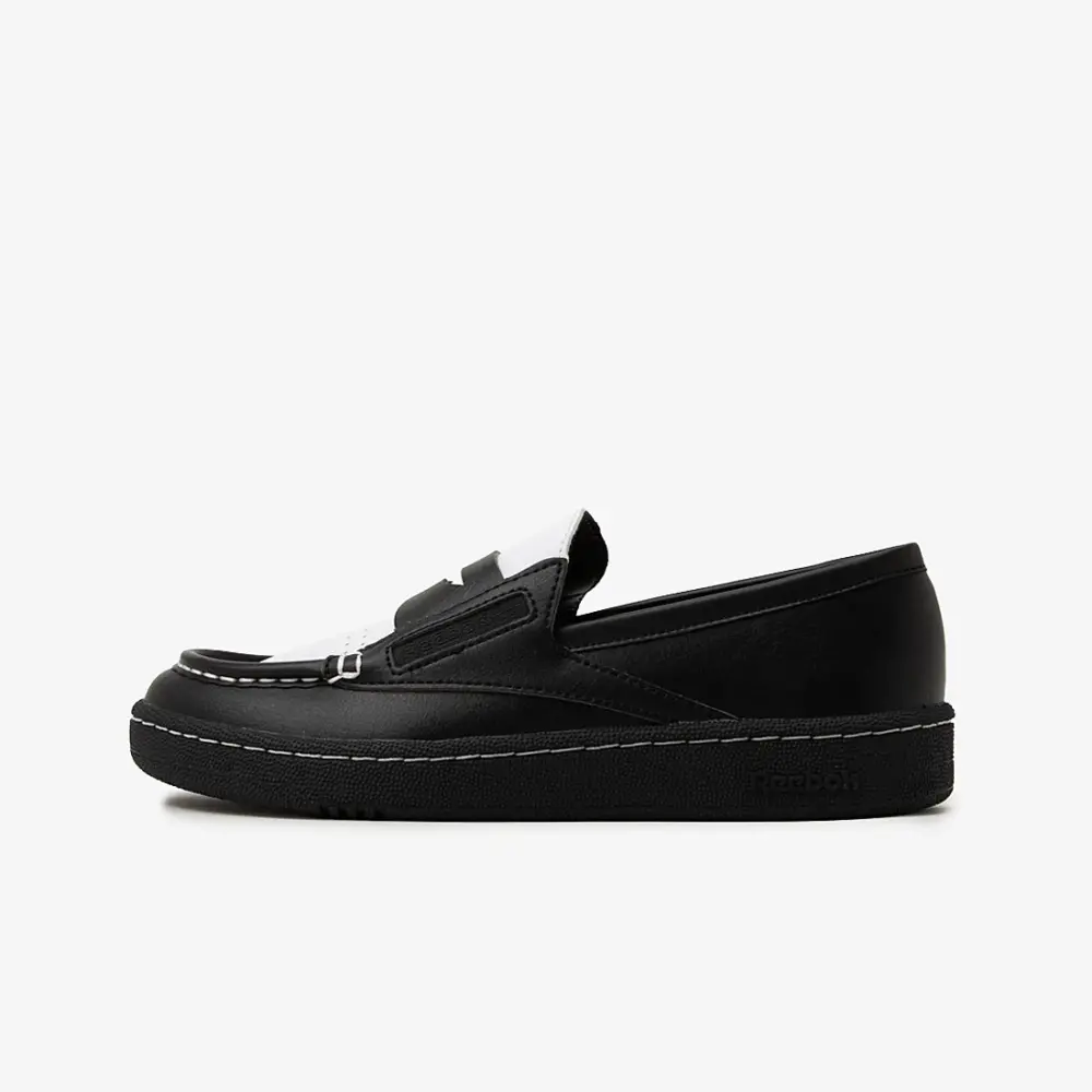 Giày Reebok Club C Loafer 'Black White Black' 100278435 - Ảnh 3