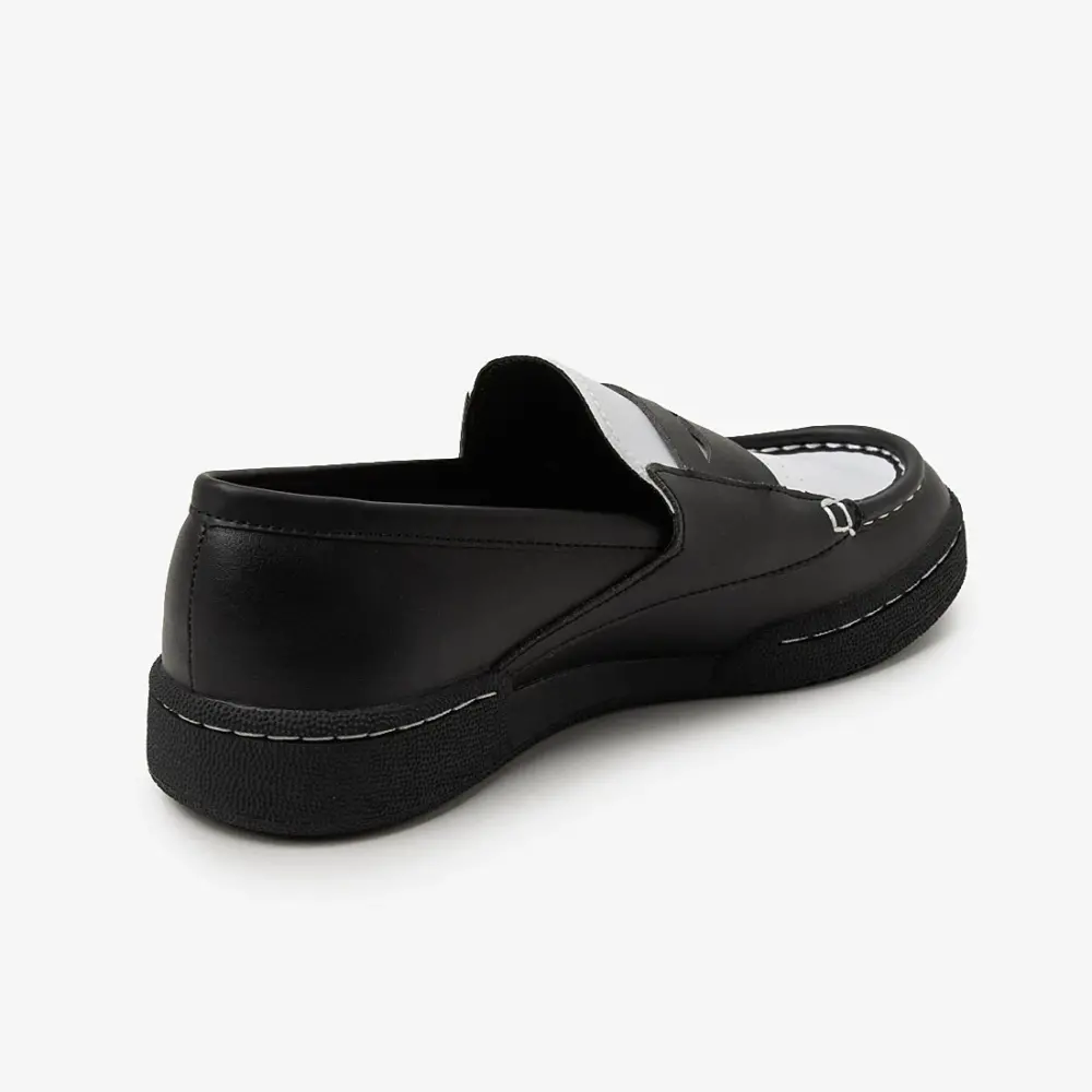 Giày Reebok Club C Loafer 'Black White Black' 100278435 - Ảnh 4