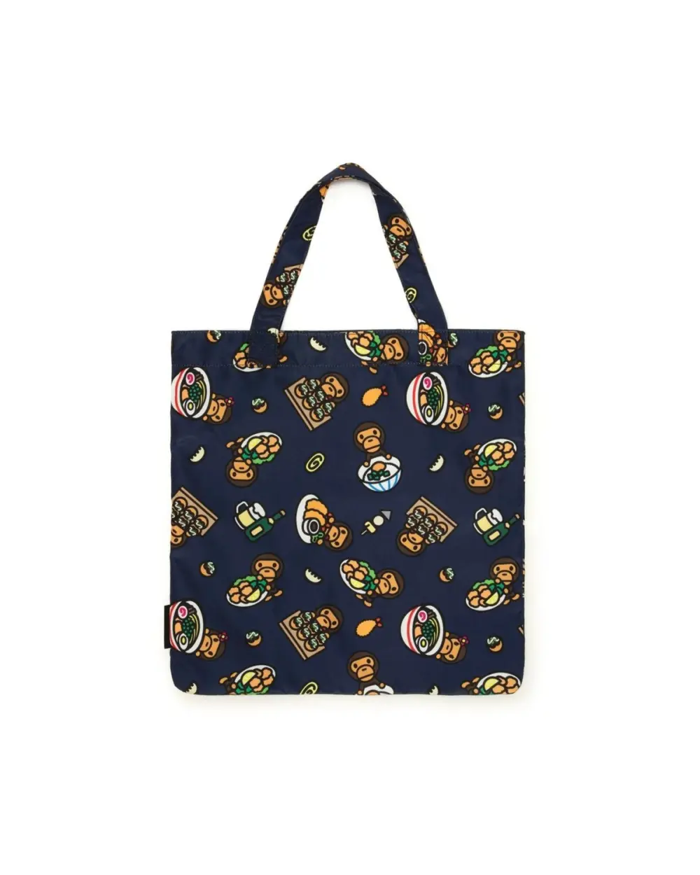 Alternative view of Túi Bape Baby Milo Print Tote Bag 'Navy' 0MXBGW4541XXR