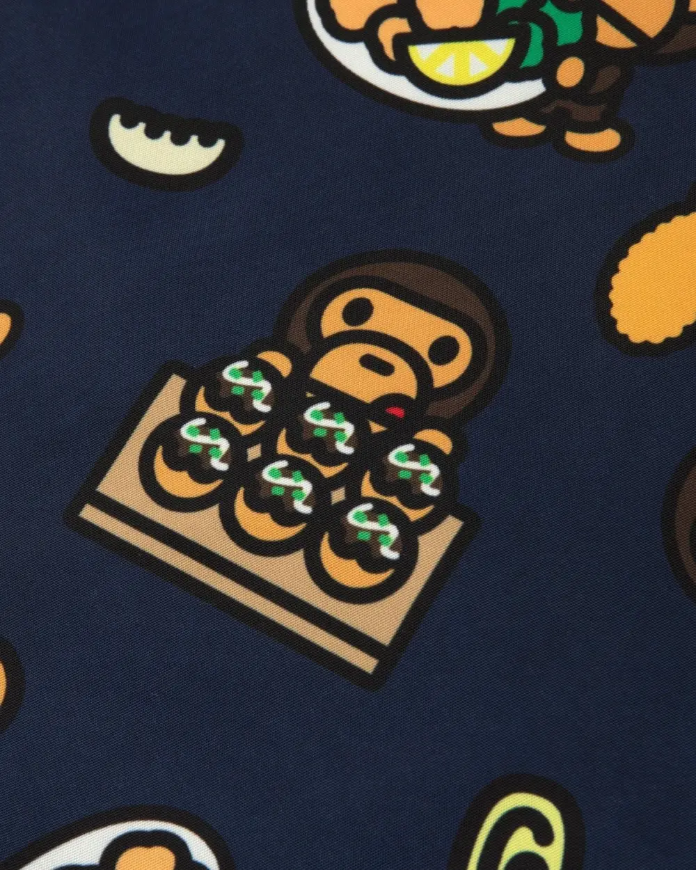 Túi Bape Baby Milo Print Tote Bag 'Navy' 0MXBGW4541XXR - Ảnh 4