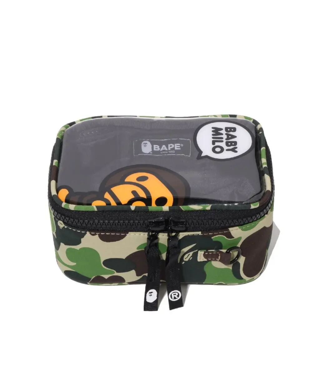Túi Bape Kids Abc Camo Baby Milo Pouch 'Green' 0ZXBGK005903R - Ảnh 3