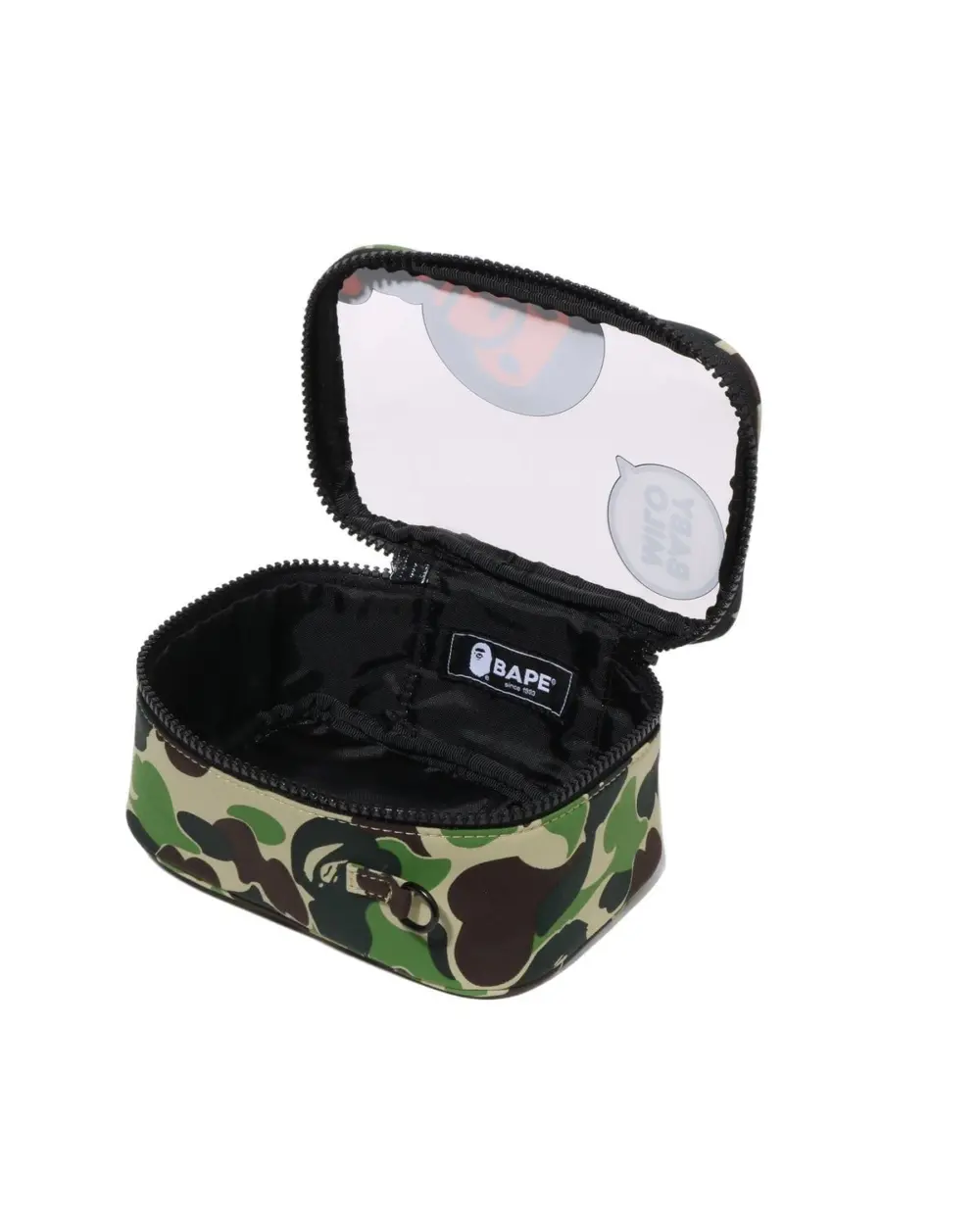 Alternative view of Túi Bape Kids Abc Camo Baby Milo Pouch 'Green' 0ZXBGK005903R
